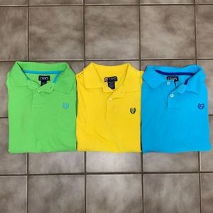 Chaps lot of three polos